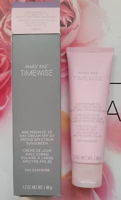 Mary Kay Timewise Age Minimize 3D Day Cream SPF 30 Combination Oily Exp 2021 • $19.25