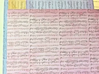 £1.30 • Buy 6 X MUSICAL DELIGHTS PAPER / CARD * 150 Gsm * HUNKY DORY * 6 . COLOURS *