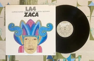 LA4 LP Zaca 1980 Japanese Pressing Laurindo Almeida Ray Brown Bud Shank M-/M- • $28