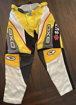 AXO Sport Suzuki Motocross Dirt Bike Fox Racing Pant Size 24 Youth • $34.99