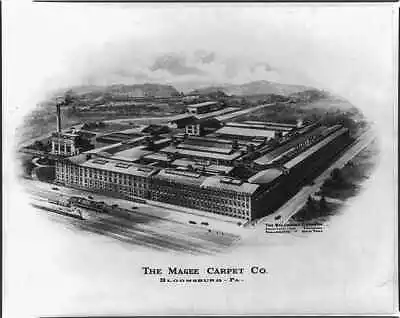 The Magee Carpet Co.BloomsburgPA Columbia County Pennsylvania 1926 • $9.99