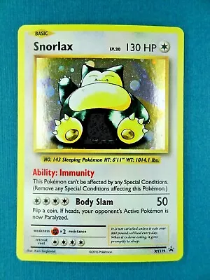 🌀HOLOGRAPHIC SNORLAX🌀 Holo-Foil | Promo | Pokémon | XY179 | Perfect Swirl | 📈 • $27.50