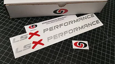 LSX Performance Decals (2pk) Hood Engine Stickers LS1 LS6 LS2 LS3 LS7 Colors: • $13.95