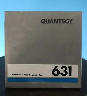 Quantegy 631 1/4  X 600' On A 5  Plastic Reel/ Boxed New • $9.95