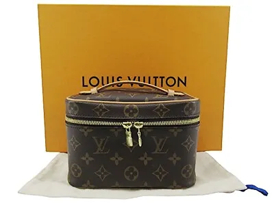 LOUIS VUITTON M44495 Monogram NICE Cosmetic Vanity Hand Bag 231214T • $1026.02