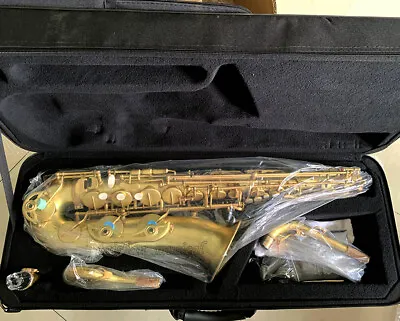 Professional C Melody Saxophone High F#（Unlacquer Brass Sax Sound Is Better) NEW • $845