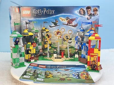 LEGO Harry Potter: Quidditch Match (75956) With Instructions Near Complete • $40