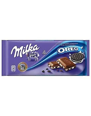 Milka Chocolate With Oreo Cookies • $10.05