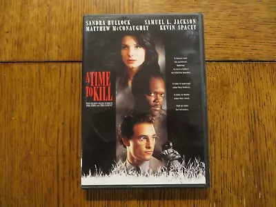 A Time To Kill - Matthew McConaughey Sandra Bullock 1996 Warner DVD VERY GOOD!! • $9.59