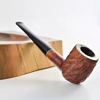 Willard Imported Briar Carved Paneled Billiard Tobacco Smoking Estate Pipe VTG • $17.99