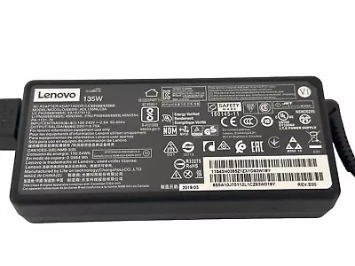 Genuine LENOVO 135W 20V 6.75A ADL135NLC2A 45N0367 45N0556 AC Adapter Charger • $17.99