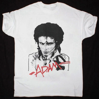 $16.99 • Buy Adam Ant  Adam And The Ants Classic Funny Gift White All Size Shirt CC22