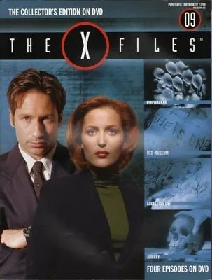 THE X FILES - GILLIAN ANDERSON - Collector's Magazine No. 9 With NEW SEALED DVD • £2.50