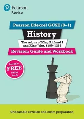 Revise Edexcel GCSE (9-1) History King Richard I And King J... By Taylor Kirsty • £4.49