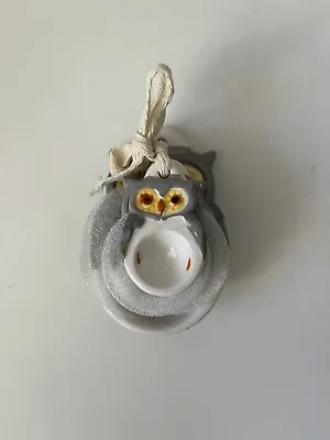 Pier 1 Imports 4-Pc Owl Nesting Measuring Spoons Set Contemporary Very Cute • $12