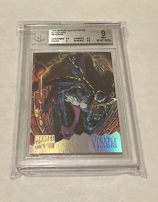 1995 Marvel Masterpieces Holoflash Venom • $46