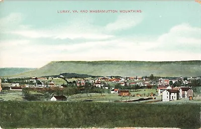 $29.95 • Buy Birdseye View Luray Virginia VA Massanutten Mountains C1910 Postcard