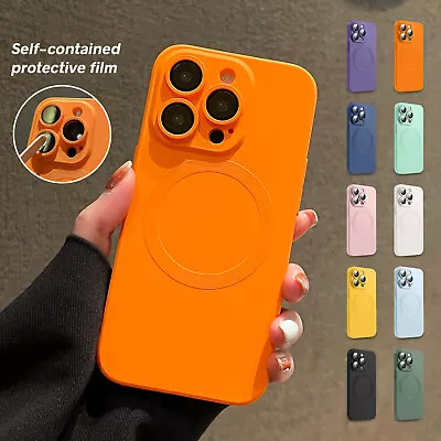 $5.29 • Buy For IPhone 14 13 12 11 Pro Max MagSafe Magnetic Silicone Case Shockproof Cover