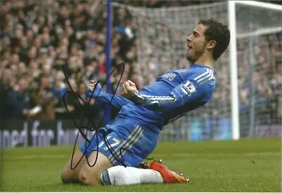 EDEN HAZARD Signed Photograph - Chelsea Real Madrid & Belgium Footballer Reprint • £5