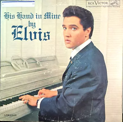 Authentic Elvis Presley / His Hand In Mine / RCA Records Vinyl LP / Near MINT • $34.75