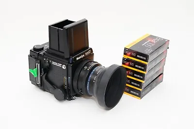 Mamiya Rz67 + 110mm Seckor Z 1:2.8 Lens + Film & Polaroid Back + 5 Boxes Of Film • £1400