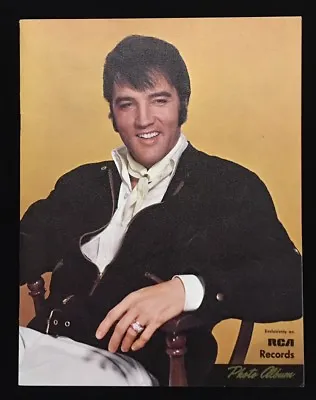 Elvis Presley Rca Promotion Photo Album / Booklet Late 1960's Edition Nm • $99.99