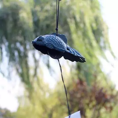 Wind Bell Japanese Goldfish Cast Iron Windchime Temple Bell • £10