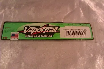 Vapor Trail Strings & Cables One Cam String 91.50   Archery String • $34.99