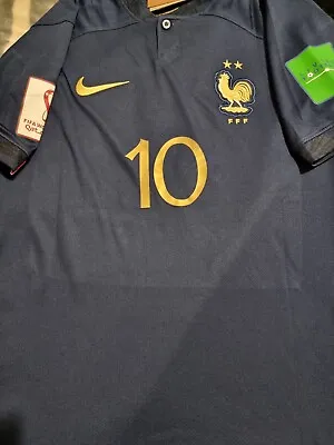 $650 • Buy Kylian Mbappe Signed France World Cup 2022 Jersey + Coa.