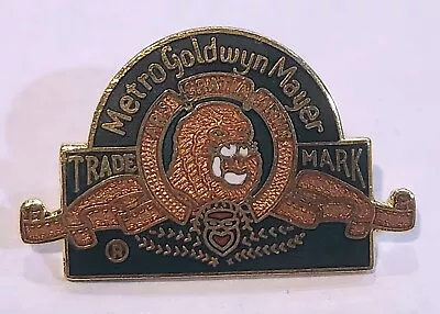 Vintage Metro Goldwyn Mayer MGM Lion Ars Gratia Artis Trade Mark Collector Pin • $9.95