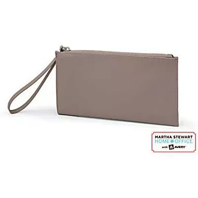 Martha Stewart Home Office With Avery Wristlet Walnut Brown Model 06422 • $14.99