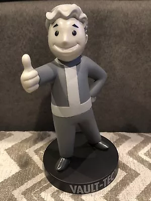 2016 Funko / Bethesda Softworks Vault-tec Fallout 4 Gray White Figure 6 1/4  • $4.99