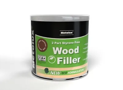 Metolux 2 Part Styrene Free Wood Filler - Interior & Exterior Professional Grade • £12.49