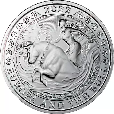 Ebay Live 10.28 - 1 Oz Malta Europa And The Bull Silver Coin  • $31