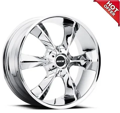 NEW 4ea 20X9 MKW Wheels M119 Chrome Rims 20  20inch (S14) • $1372