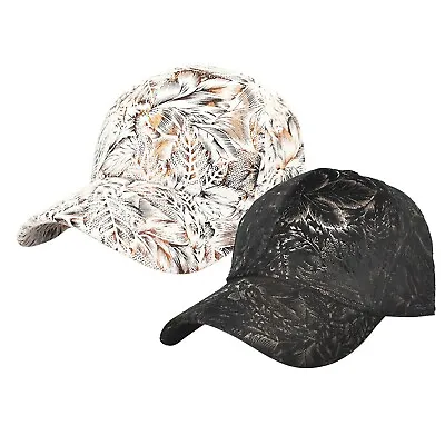 $19.88 • Buy Hats Men Dark Creative Floral Print Baseball Cap Street Men's And Women's Hip