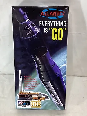 Atlantis NASA Mercury Capsule & Atlas Booster Model Kit 1/48 Scale Everything Go • $48.88