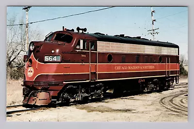 Postcard 1981 WI Train Rio Grand F7 No 5644 RR Track View Madison Wisconsin • $7.95