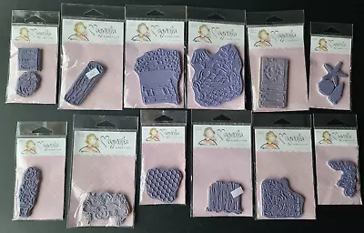 Magnolia  Rubber Cling Stamp Lot Of 12 • $22