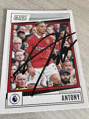 Match Attax Antony Manchester United Signed • £0.99