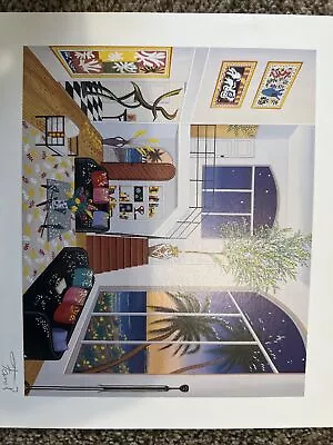 FANCH Seriolithograph SIGNED W/COA  Interior With Three Matisse  Art Print 1999 • $8.99