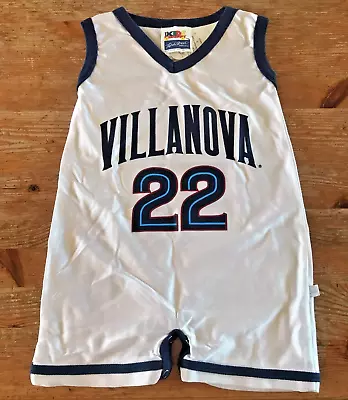 Villanova Wildcats 12M Basketball Jersey One-Piece Outfit Infant Baby Clothes • $19.99