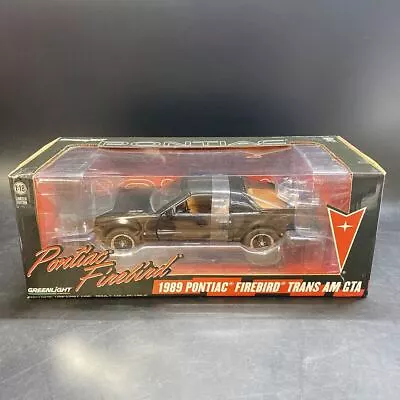 Greenlight 1/18 1989 Pontiac Firebird Trans Am Gta Black Mini Car Rare • $161.42