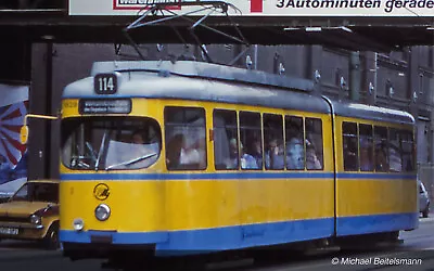 Arnold HN2603D Tram Duewag GT6 One Front Light Yellow/blue Livery  Essen  • £195.39