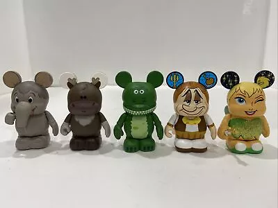 DISNEY Vinylmation 3  Tinker Bell Lumiere Frozen Sven Hathi Jr. Lot Of 5 • $20.29