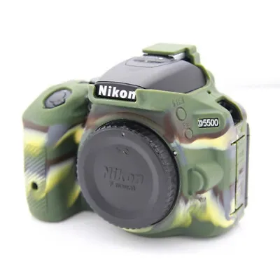 Silicone Camera Case Video Bag For Nikon D7500 D3500 D3400 D5500 D5600 D750 D810 • $30.73
