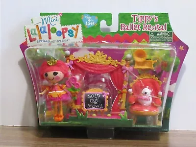 MINI LALALOOPSY TIPPY'S BALLET RECITAL PLAYSET Includes 1 Doll & Accessories • $30