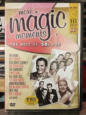 More Magic Moments Best Of 50's Pop DVD Patti Page McGuire Sisters Pat Boone  • $8