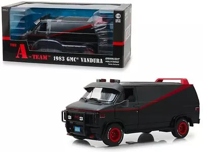 1983 GMC Vandura Black  The A-Team  (1983-1987) TV Series 1/18 Diecast Model Ca • $114.07