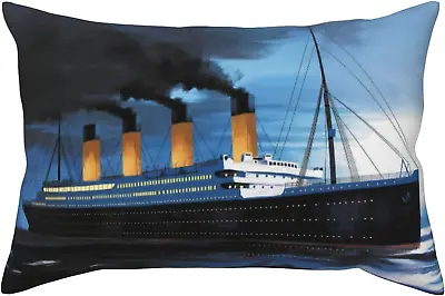 1 Pack Titanic Pillow Covers Super Soft Pillow Cases Rectangle Decorative Throw  • $40.68